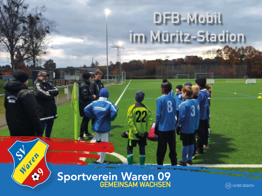 You are currently viewing DFB-Mobil auf Tour im Müritz-Stadion