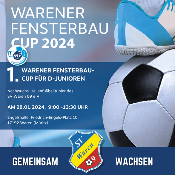 Read more about the article 1. Warener Fensterbau Cup 2024