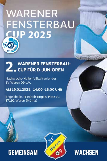 You are currently viewing 2. Warener Fensterbau Cup 2025